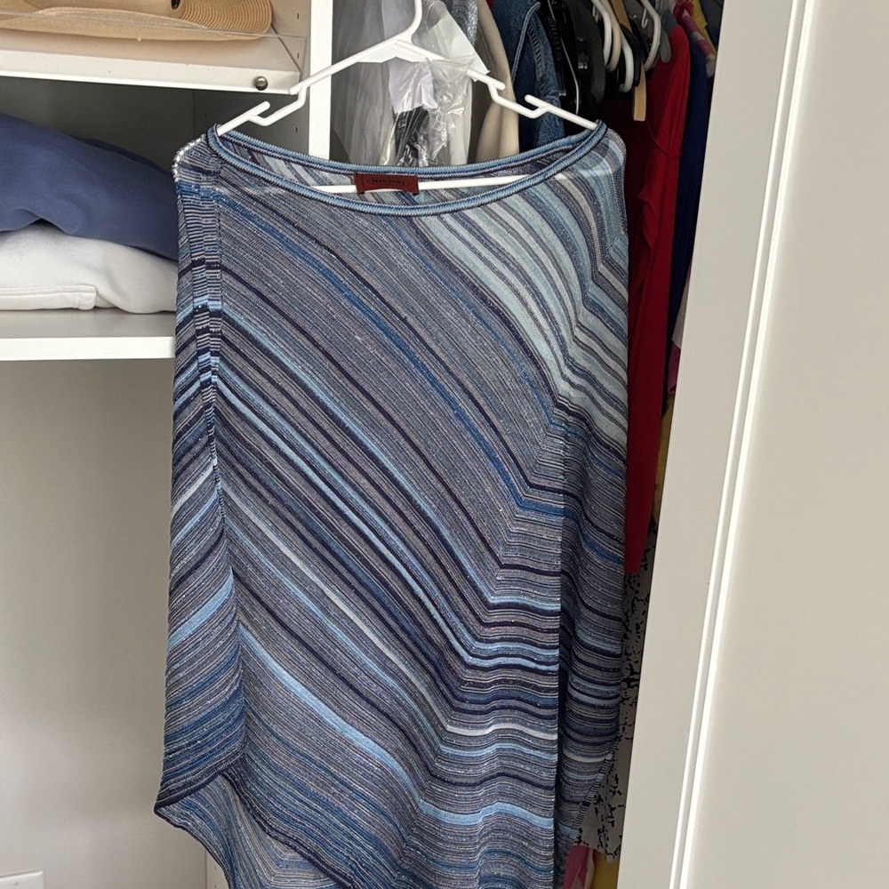 Missoni Multicolor Striped Knit Cover-Up | Missoni Swim